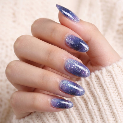 KRAVELUXX Non-Toxic Nail Wraps - Long Lasting Nail Polish Strips, No UV Lamp Needed ZK-0020