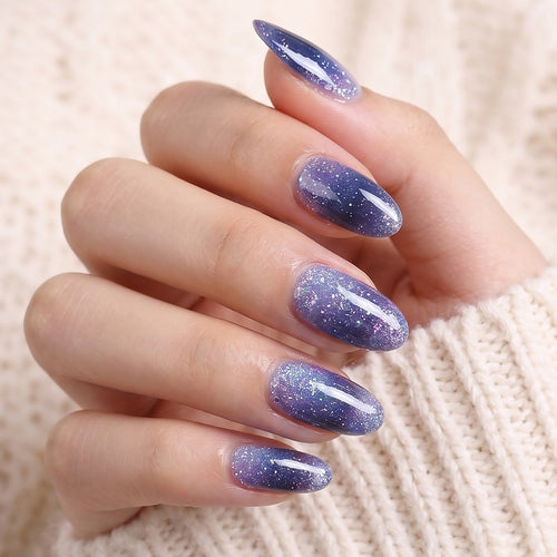 KRAVELUXX Non-Toxic Nail Wraps - Long Lasting Nail Polish Strips, No UV Lamp Needed ZK-0020