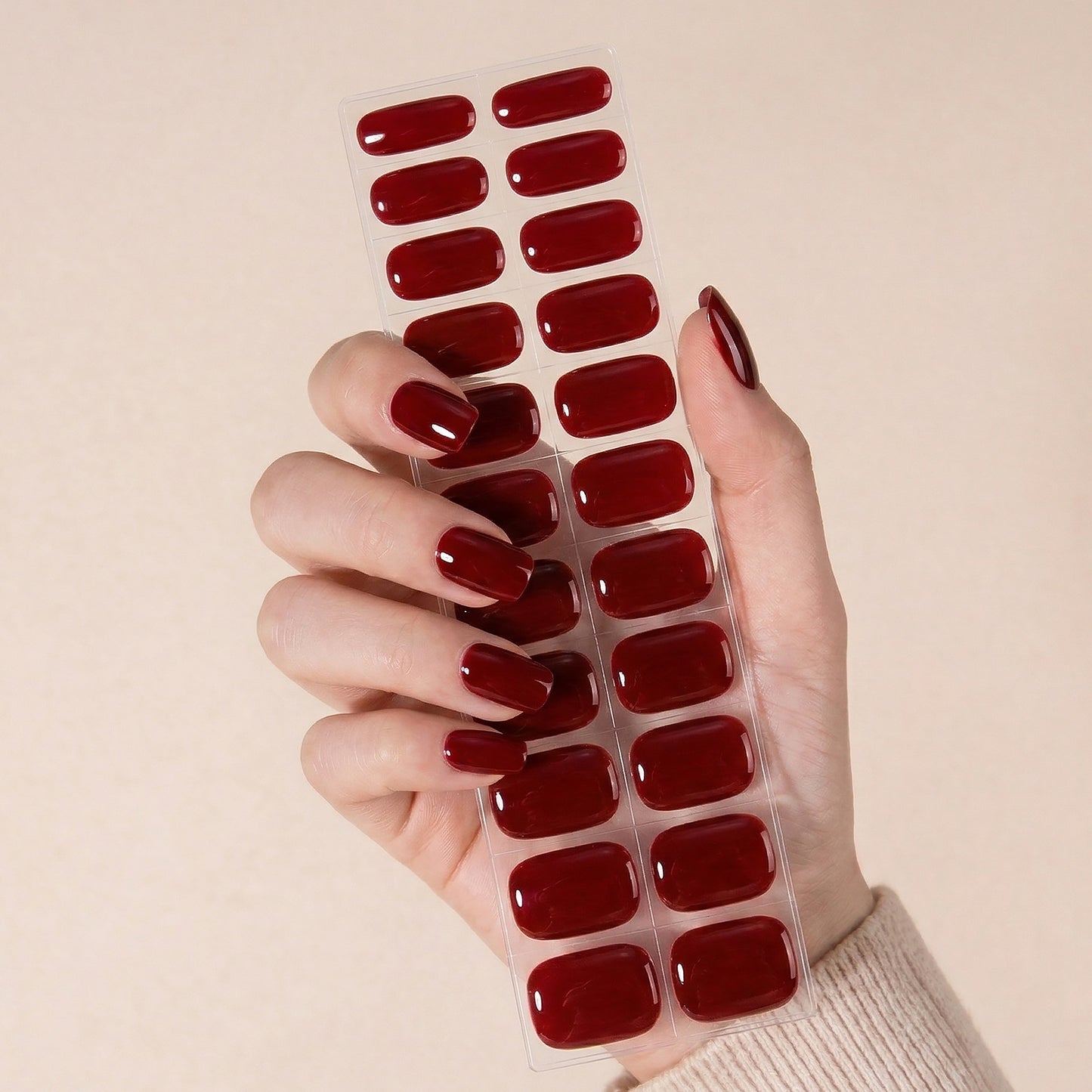 Gel Nail Strips UV-Free BSA-0004