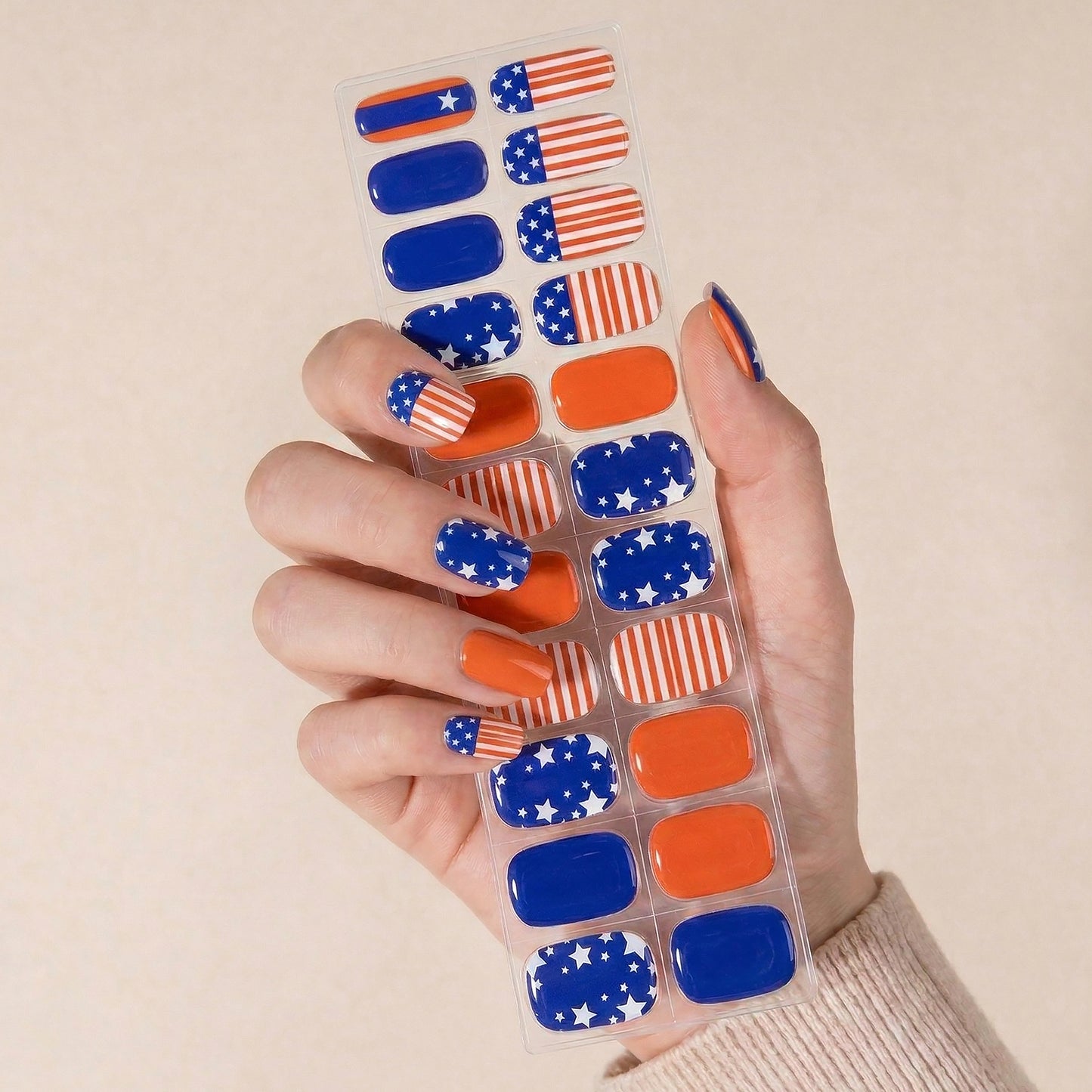 Gel Nail Strips UV-Free BSA-0354
