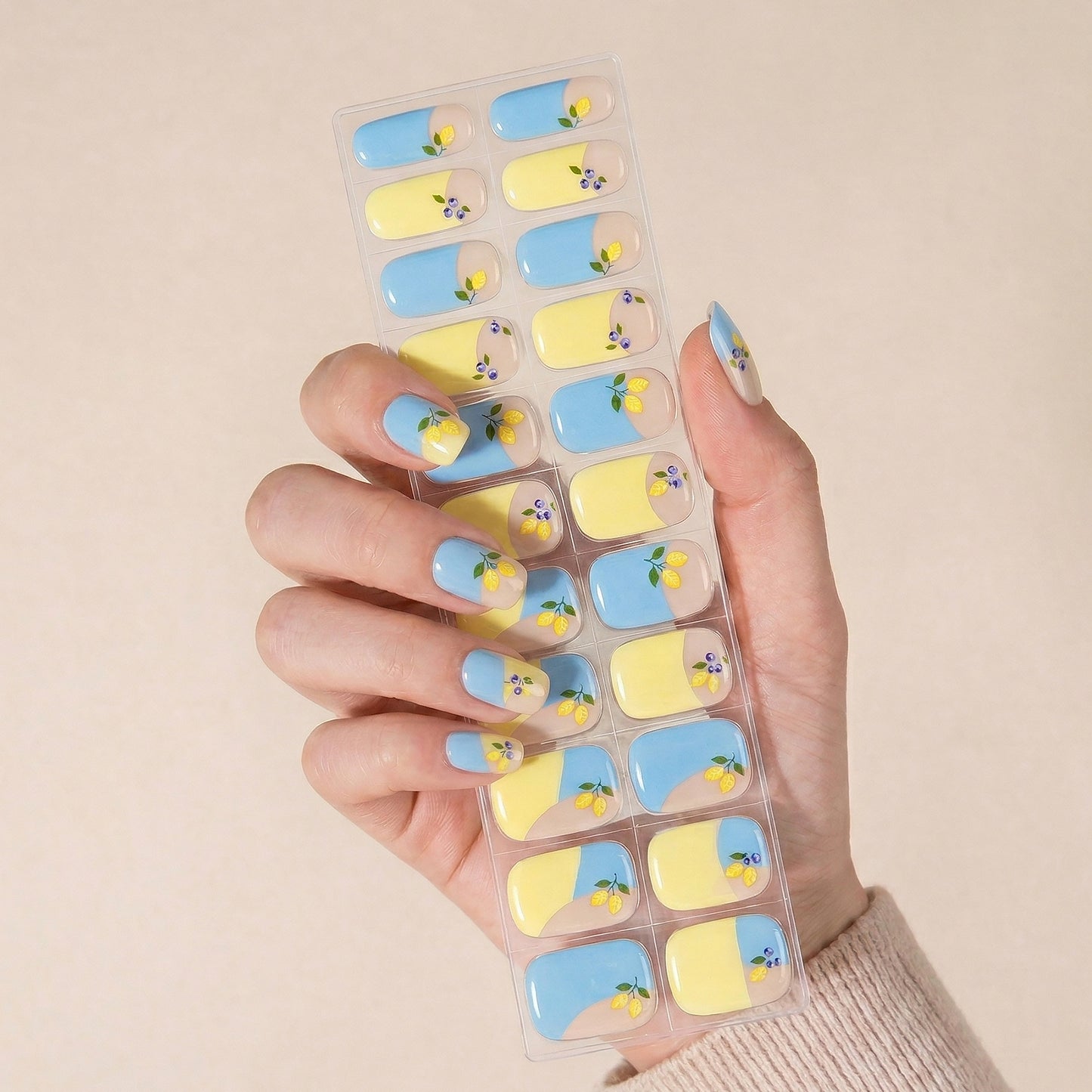 Gel Nail Strips UV-Free BSA-0359