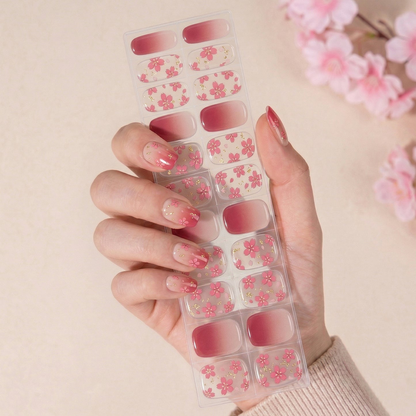 Gel Nail Strips UV-Free BSA-0355