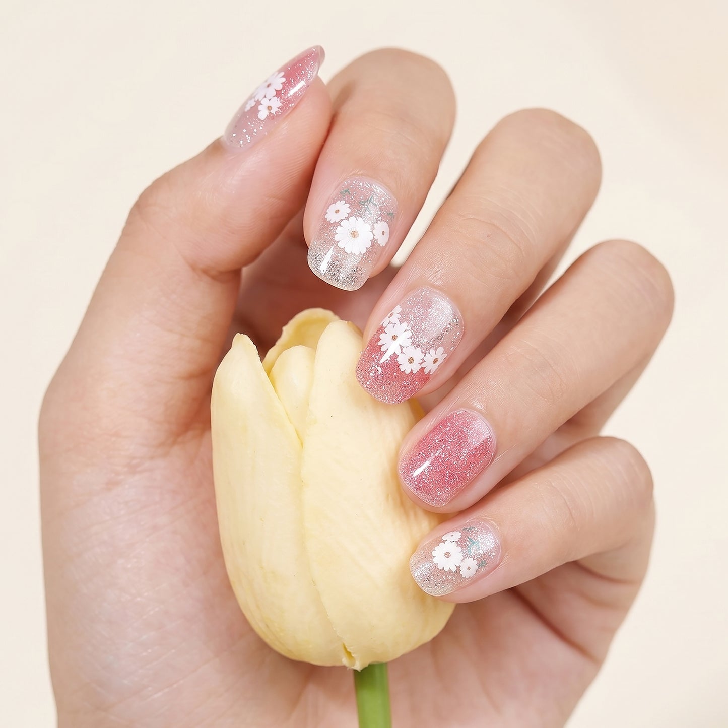 KRAVELUXX Non-Toxic Nail Wraps - Long Lasting Nail Polish Strips, No UV Lamp Needed ZK-0008