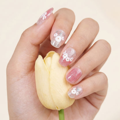 KRAVELUXX Non-Toxic Nail Wraps - Long Lasting Nail Polish Strips, No UV Lamp Needed ZK-0008