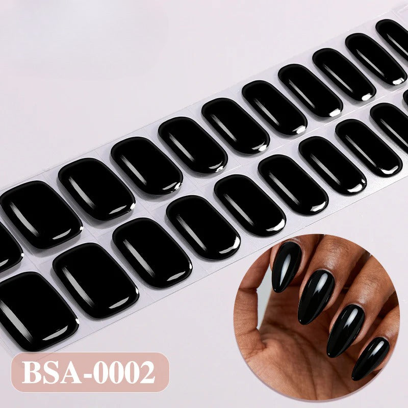 Gel Nail Strips UV-Free BSA-0002