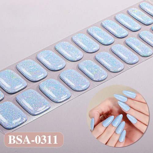 Gel Nail Strips UV-Free BSA-0311