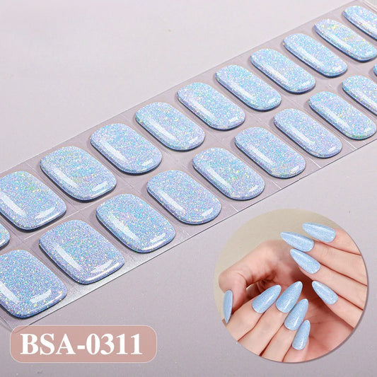 Gel Nail Strips UV-Free BSA-0311