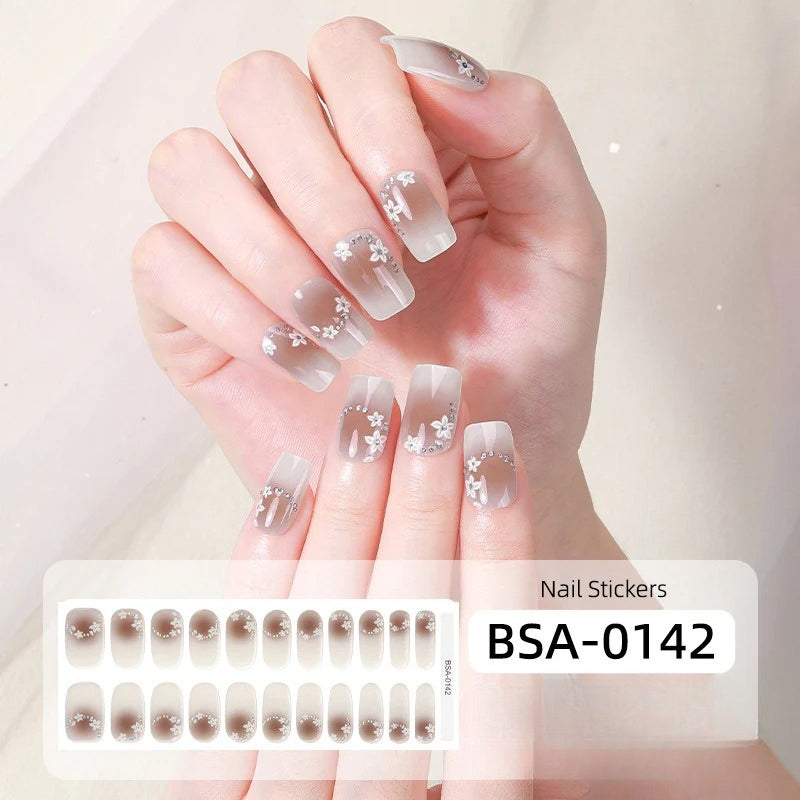 Gel Nail Strips UV-Free BSA-0142
