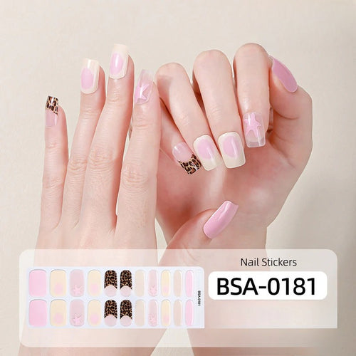 Gel Nail Strips UV-Free BSA-0181