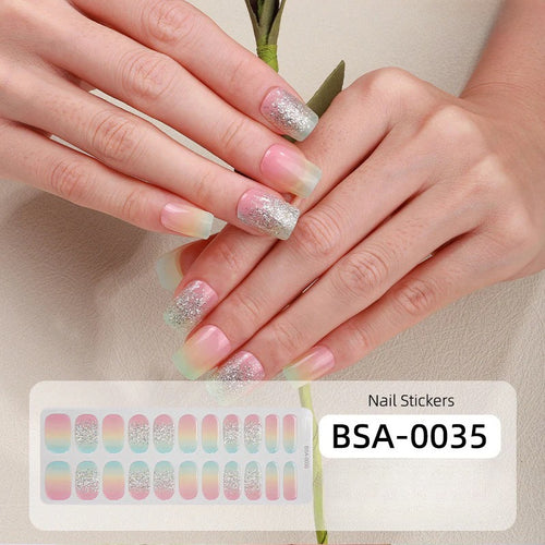 Gel Nail Strips UV-Free BSA-0035