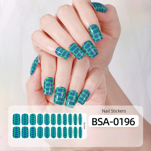 Gel Nail Strips UV-Free BSA-0196