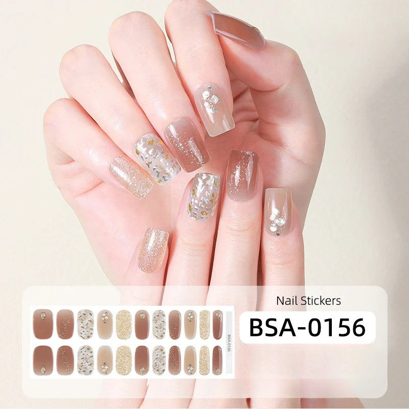 Gel Nail Strips UV-Free BSA-0156