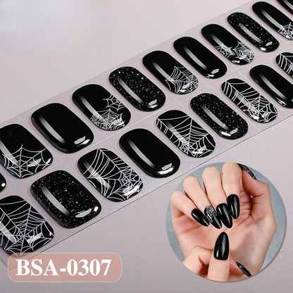 Gel Nail Strips UV-Free BSA-0307