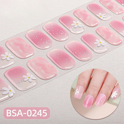 Gel Nail Strips UV-Free BSA-0245