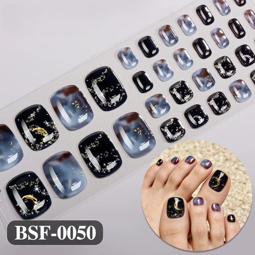 Gel Nail Strips UV-Free BSF-0050
