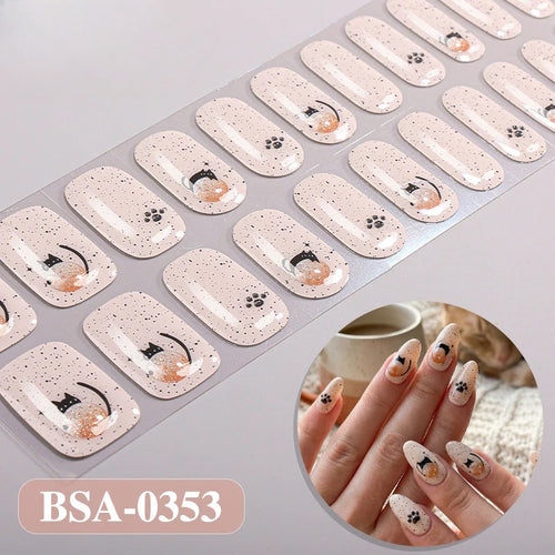 Gel Nail Strips UV-Free BSA-0353