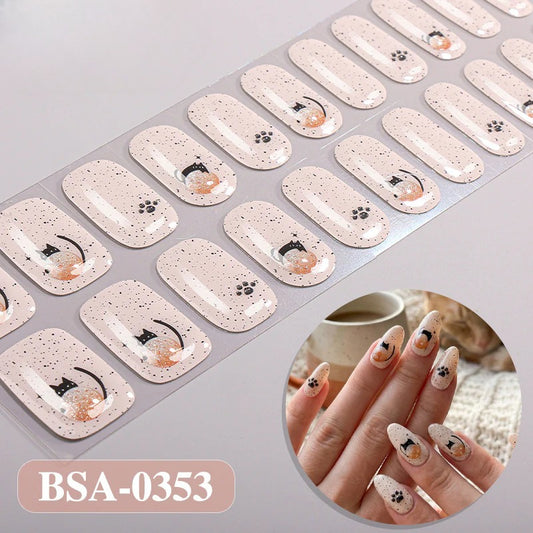 Gel Nail Strips UV-Free BSA-0353