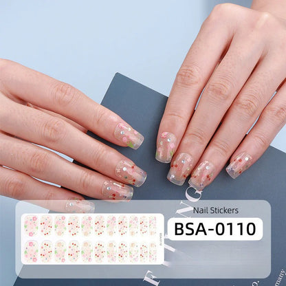 Gel Nail Strips UV-Free BSA-0110
