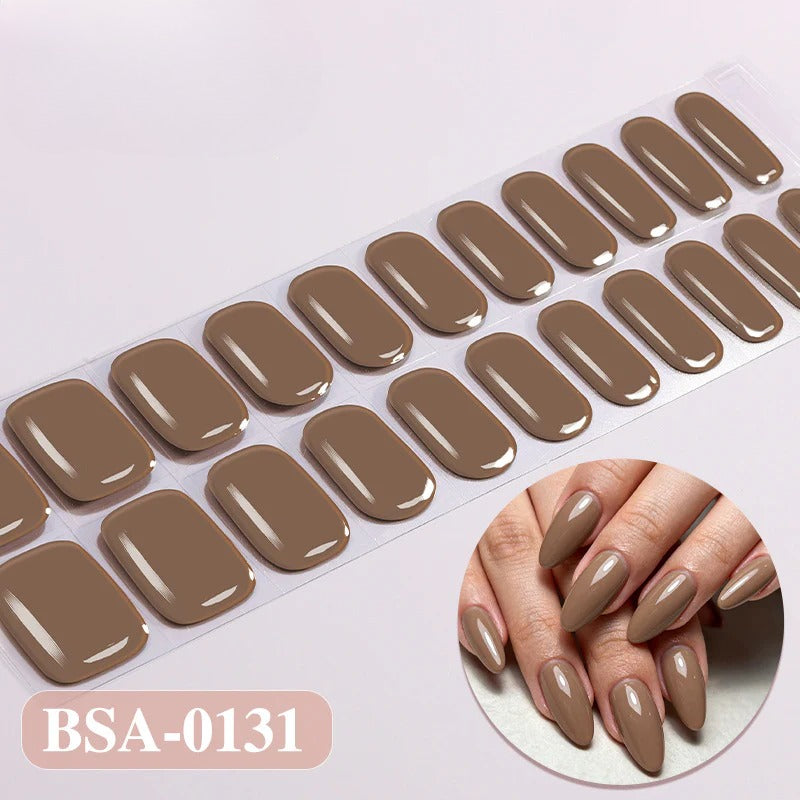 Gel Nail Strips UV-Free BSA-0131