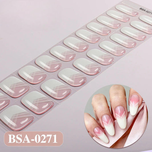 Gel Nail Strips UV-Free BSA-0271