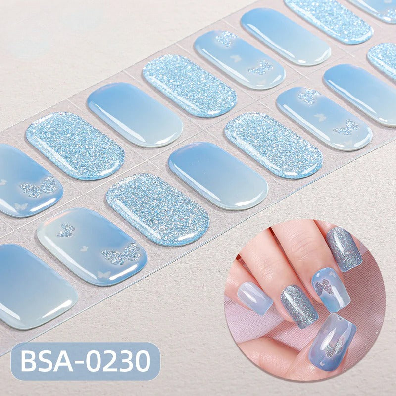 Gel Nail Strips UV-Free BSA-0230