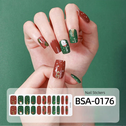 Gel Nail Strips UV-Free BSA-0176
