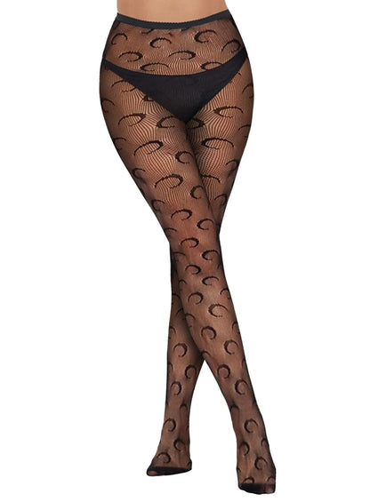 KRAVELUXX Fishnet Garter Belt Stocking Suspender Pantyhose Tights Thigh High Pantyhose