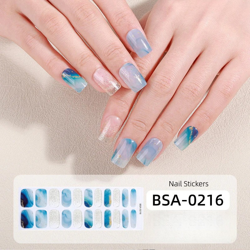 Gel Nail Strips UV-Free BSA-0216
