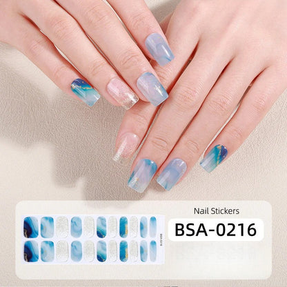 Gel Nail Strips UV-Free BSA-0216