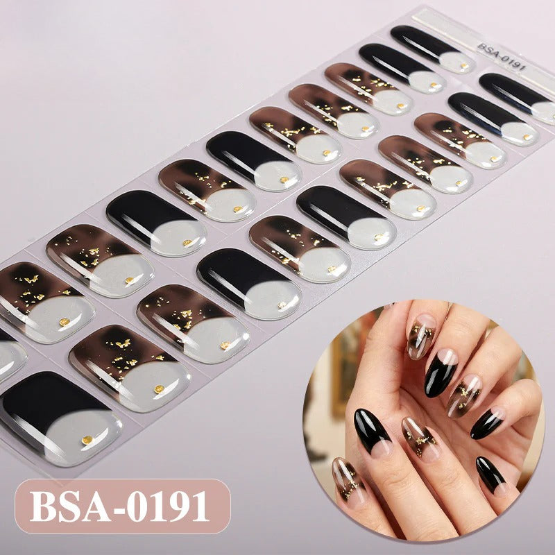 Gel Nail Strips UV-Free BSA-0191