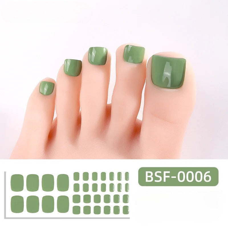 Gel Nail Strips UV-Free BSF-0006