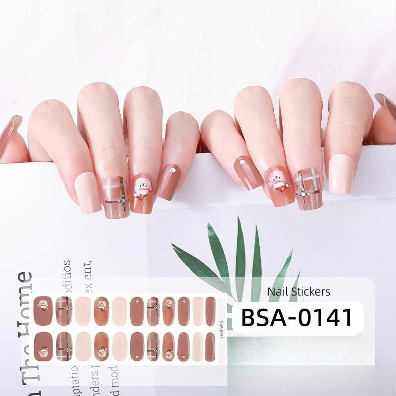Gel Nail Strips UV-Free BSA-0141