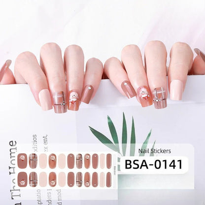 Gel Nail Strips UV-Free BSA-0141