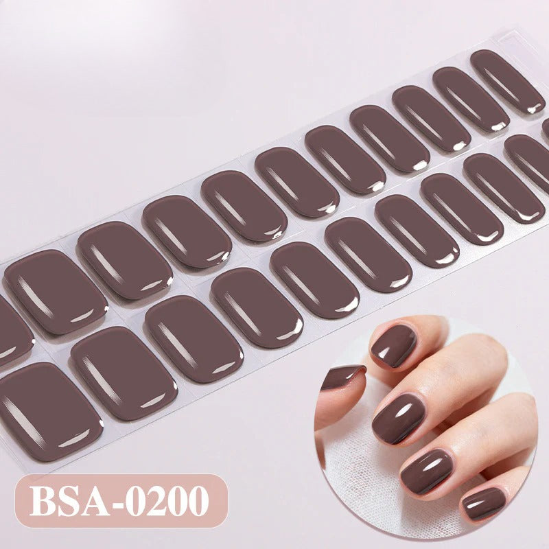 Gel Nail Strips UV-Free BSA-0200
