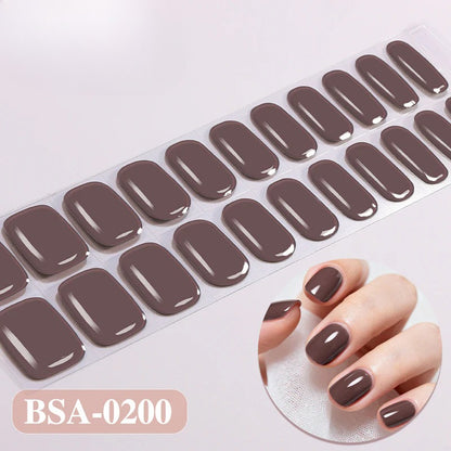 Gel Nail Strips UV-Free BSA-0200