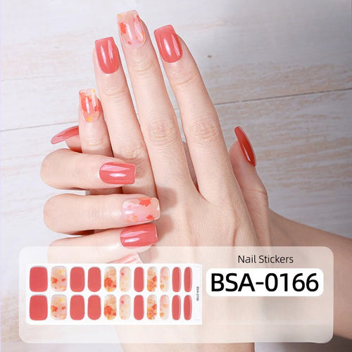 Gel Nail Strips UV-Free BSA-0166