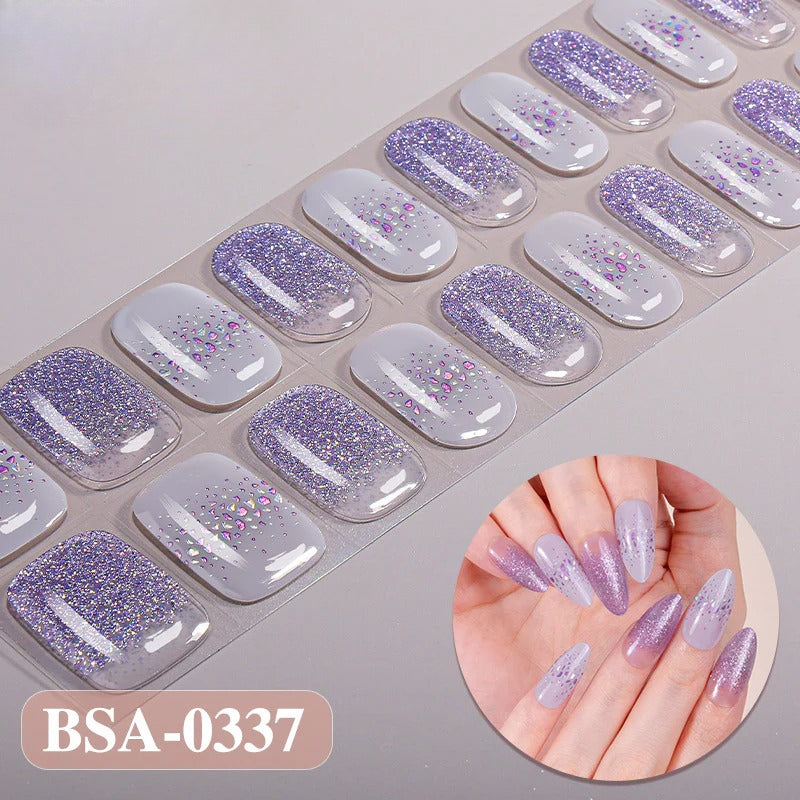 Gel Nail Strips UV-Free BSA-0337