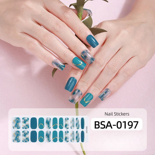 Gel Nail Strips UV-Free BSA-0197