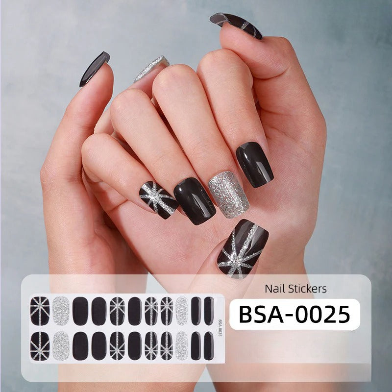 Gel Nail Strips UV-Free BSA-0025