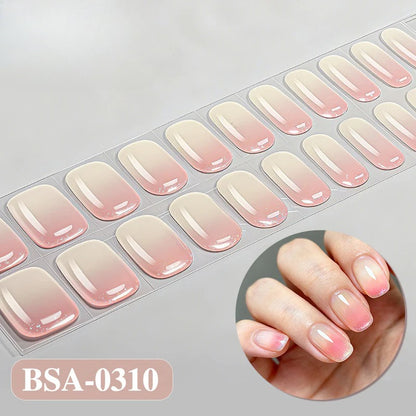 Gel Nail Strips UV-Free BSA-0310