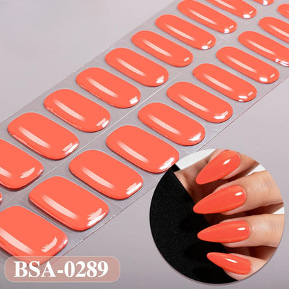 Gel Nail Strips UV-Free BSA-0289
