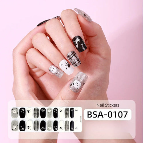 Gel Nail Strips UV-Free BSA-0107