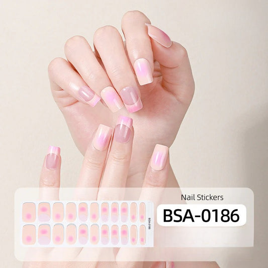 Gel Nail Strips UV-Free BSA-0186