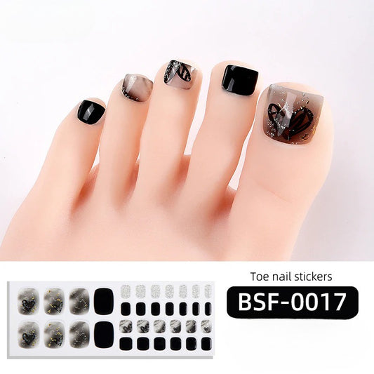 Gel Nail Strips UV-Free BSF-0017