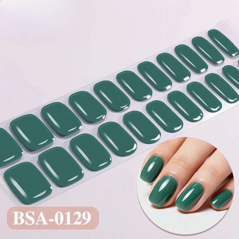 Gel Nail Strips UV-Free BSA-0129