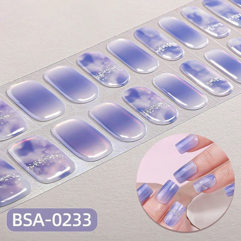 Gel Nail Strips UV-Free BSA-0233