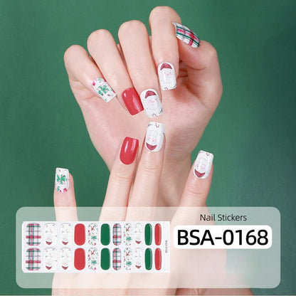 Gel Nail Strips UV-Free BSA-0168