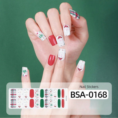 Gel Nail Strips UV-Free BSA-0168