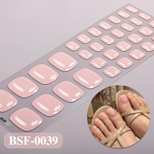 Gel Nail Strips UV-Free BSF-0039