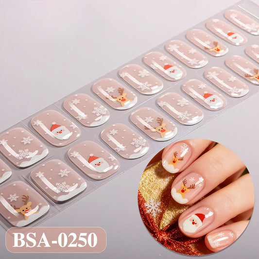 Gel Nail Strips UV-Free BSA-0250